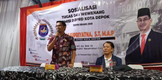 Ketua DPRD Depok Sosialisasi Tugas dan Wewenang, PWI Harap Program Pembangunan Disampaikan Melalui Pers