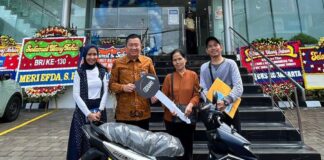 BRI BO Jakarta Warung Buncit Berikan Hadiah Undian Simpedes 2025