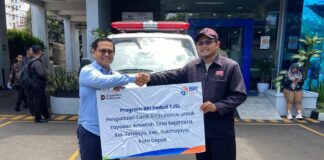 BRI KC Depok Salurkan TJSL Berupa Ambulance untuk Yayasan Amanah Tirta Sejahtera