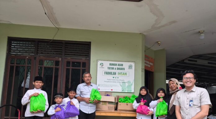 Jumat Berkah, BRI KC Mabes TNI Cilangkap Berbagi ke Rumah Asuh Yatim dan Duafa Fadhilah Insan