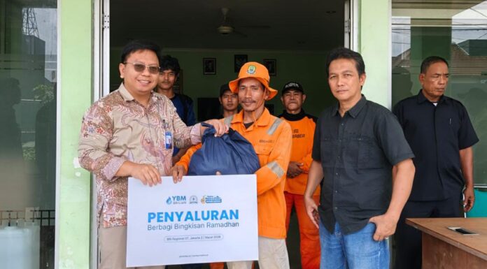 BRI BO Bekasi Siliwangi Bagikan Bingkisan Ramadan