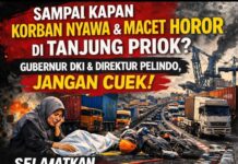 Pramono dan Pelindo Duduk Manis Ditengah Kusutnya Kemacetan Jakut Akibat Truk Kontainer