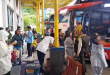 Tembus 1.650 Penumpang saat Puncak Mudik, Aktivitas Terminal Jatijajar Kini Mulai Menyurut