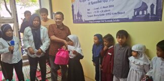 Gelar Santunan Yatim Piatu, Kekompakan Wartawan Media Center DPRD Depok Tuai Pujian