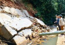 Gak Pakai Lama, Iksan Pastikan Penanganan Longsor Kalimulya 1 Langsung Dikebut