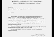 Buntut Dugaan Keracunan MBG di Depok, SPPG Bojong Pondok Terong 4 Dihentikan Sementara